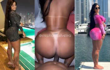 Stephanie Silveira, a gata que arrasa no Instagram, arrasando na pose de quatro