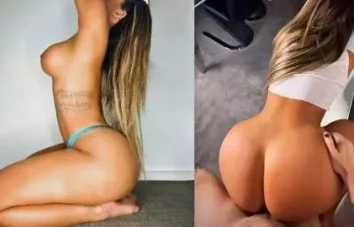 Mariana Falconiere arrasando de quatro com tudo no onlyfans