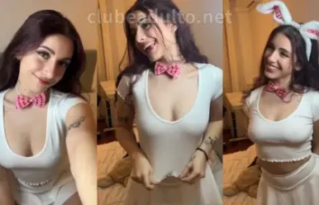 Catarina Paolino com os peitos durinhos em destaque