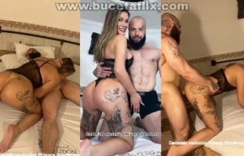 Andressa Urach, famosa por sua bunda grande, em sexo caseiro com um marombado