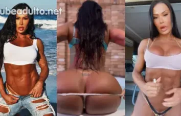 Gracyanne Barbosa fazendo conteúdo sensual no OnlyFans coletânea