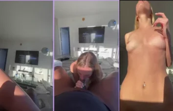 Saiu na net um vídeo de Badbarbiepriv fazendo um vídeo amador no quarto de hotel