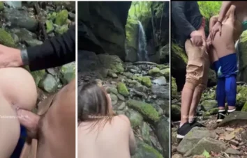Participante do férias com o ex foi flagrado na internet transando à beira da cachoeira