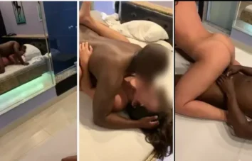 Helena, uma mulher casada, transando com um negão na frente de seu marido