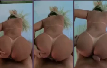 Loira gostosa dando de quatro no motel em gravação caseira